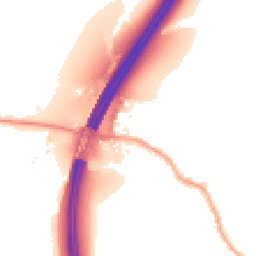 Night-time road noise heatmap for PR5 4HW