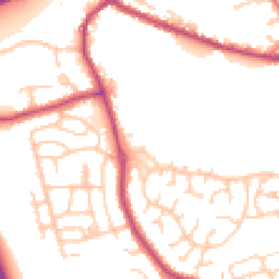 Daytime road noise heatmap for PR5 4JF