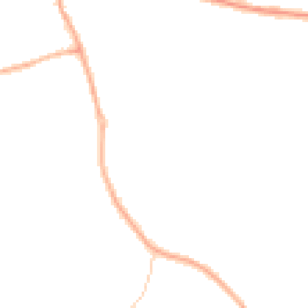 Night-time road noise heatmap for PR5 4LF