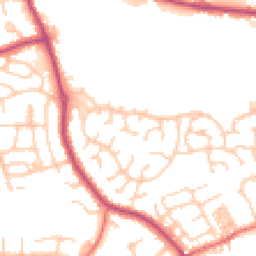 Daytime road noise heatmap for PR5 4LG