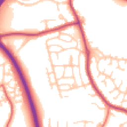 Daytime road noise heatmap for PR5 4QP