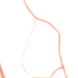 Night-time road noise heatmap for PR5 4RS