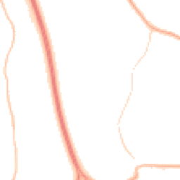 Night-time road noise heatmap for PR5 4TX