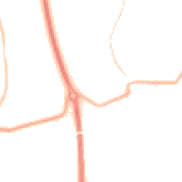 Night-time road noise heatmap for PR5 4UJ