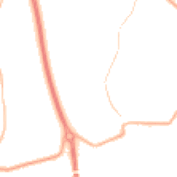 Night-time road noise heatmap for PR5 4UQ