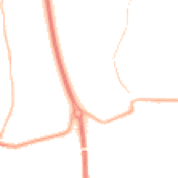 Night-time road noise heatmap for PR5 4UR