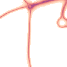 Night-time road noise heatmap for PR5 5DD