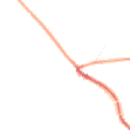 Night-time road noise heatmap for PR5 5JB