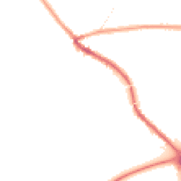 Night-time road noise heatmap for PR5 5LD