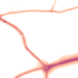Night-time road noise heatmap for PR5 5LG