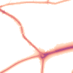 Night-time road noise heatmap for PR5 5LH
