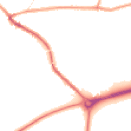 Night-time road noise heatmap for PR5 5LN