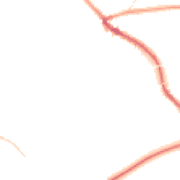 Night-time road noise heatmap for PR5 5LY