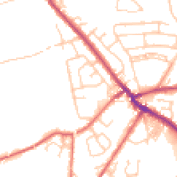 Daytime road noise heatmap for PR5 5SF