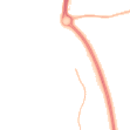 Night-time road noise heatmap for PR5 5ZA