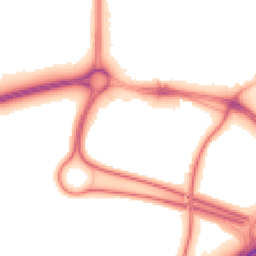 Night-time road noise heatmap for PR5 6EW