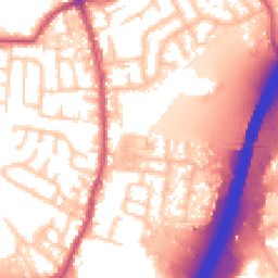 Daytime road noise heatmap for PR5 6LR