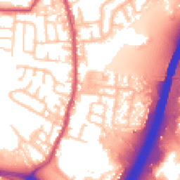 Daytime road noise heatmap for PR5 6NQ