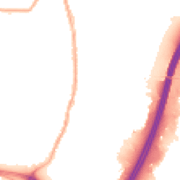 Night-time road noise heatmap for PR5 6NQ