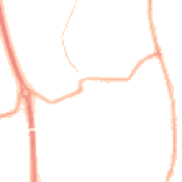 Night-time road noise heatmap for PR5 6SG