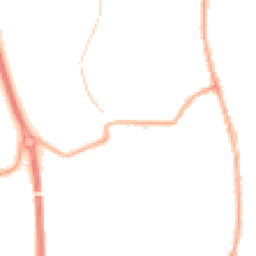 Night-time road noise heatmap for PR5 6SZ