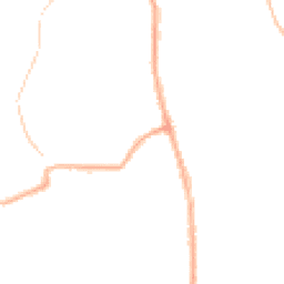 Night-time road noise heatmap for PR5 6TA