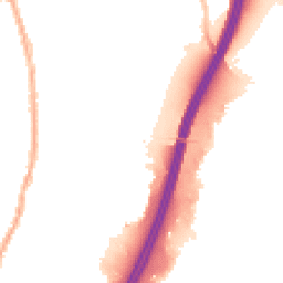 Night-time road noise heatmap for PR5 6WH