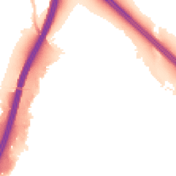 Night-time road noise heatmap for PR5 6XQ