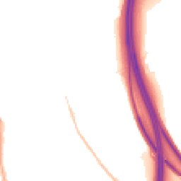 Night-time road noise heatmap for PR5 6ZJ