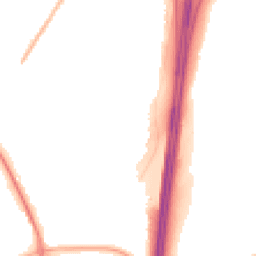 Night-time road noise heatmap for PR5 8HB