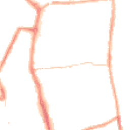 Night-time road noise heatmap for PR6 0DE