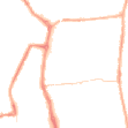 Night-time road noise heatmap for PR6 0FF