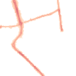 Night-time road noise heatmap for PR6 0HD