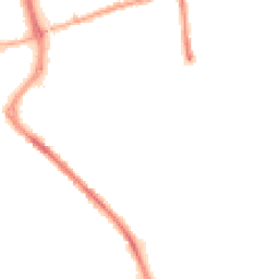 Night-time road noise heatmap for PR6 0LL