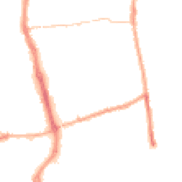 Night-time road noise heatmap for PR6 0RH