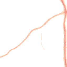 Night-time road noise heatmap for PR6 7ET