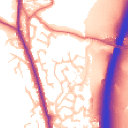 Daytime road noise heatmap for PR6 7FX