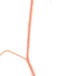 Night-time road noise heatmap for PR6 7LG