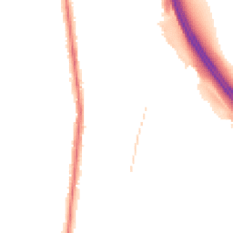 Night-time road noise heatmap for PR6 7LY