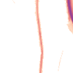 Night-time road noise heatmap for PR6 7PZ