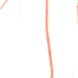 Night-time road noise heatmap for PR6 7QA