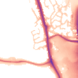 Daytime road noise heatmap for PR6 7RH