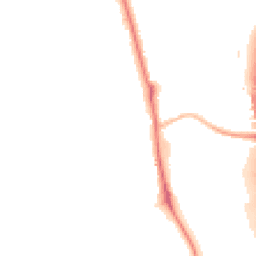 Night-time road noise heatmap for PR6 7RH