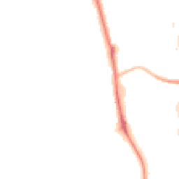 Night-time road noise heatmap for PR6 7SG