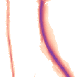 Night-time road noise heatmap for PR6 7ST