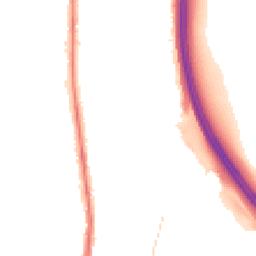 Night-time road noise heatmap for PR6 7TT