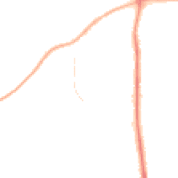 Night-time road noise heatmap for PR6 7UR