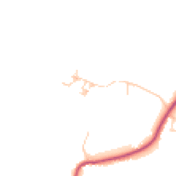 Daytime road noise heatmap for PR6 8BA