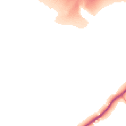 Daytime road noise heatmap for PR6 8BW