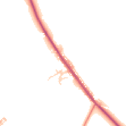 Daytime road noise heatmap for PR6 8DB